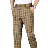 Business Checkered Pants