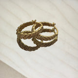 Twist Earrings in Twist Style