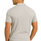 Gregorio - modern polo with half zip
