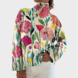 Mara – sweater with a high collar