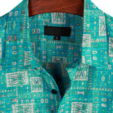 Short Sleeve Cotton Retro Casual Shirt for Men