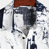 Casual Short Sleeve Retro Shirt for Men