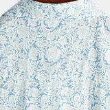 Casual Floral Pattern Cotton Shirt for Men