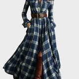 Evelyn - Classic Elegant Shirt Dress