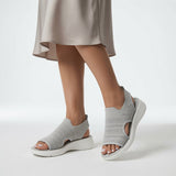 Souplesse™ — Platform sandals with open toe and comfort
