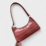 Cécile. - Shiny Leather Bag