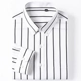 Elegant Patterned Cotton Shirt
