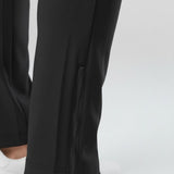 Men's Casual Pants with Drawstring - Black