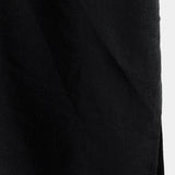 Men's Cotton Shirt in Solid Color with High Collar and Medium Closure, with Pocket in the Front