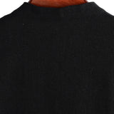 Men's Cotton Shirt in Solid Color with High Collar and Medium Closure, with Pocket in the Front