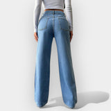 Mia - High-waisted jeans with a comfortable wide fit