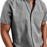 Elegant Short Sleeve Shirt