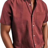 Elegant Short Sleeve Shirt