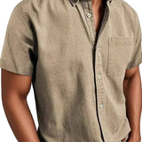 Elegant Short Sleeve Shirt