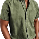 Elegant Short Sleeve Shirt