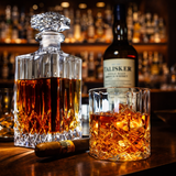 Whiskey Decanter Set - Bottle and Glasses