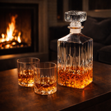 Whiskey Decanter Set - Bottle and Glasses
