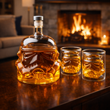 Whiskey Decanter Set - Set with Decanter and Glasses