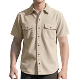 Elegant Men's Corduroy Shirt