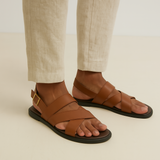 Lanaro | Elegant Cross Sandals