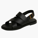 Lanaro | Elegant Cross Sandals