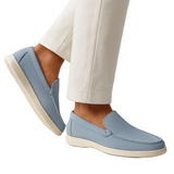 Casual Men's Loafers – Light Blue