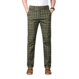 Business Checkered Pants