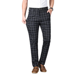 Business Checkered Pants