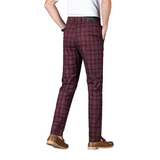 Business Checkered Pants