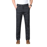 Business Checkered Pants