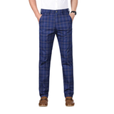 Business Checkered Pants