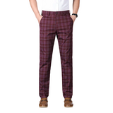 Business Checkered Pants
