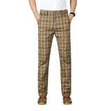 Business Checkered Pants
