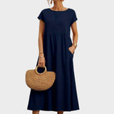 Gabrielle™ — Midi Dress in Elegant, Timeless Style