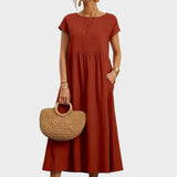 Gabrielle™ — Midi Dress in Elegant, Timeless Style