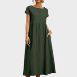 Gabrielle™ — Midi Dress in Elegant, Timeless Style