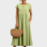 Gabrielle™ — Midi Dress in Elegant, Timeless Style