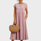 Gabrielle™ — Midi Dress in Elegant, Timeless Style