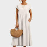 Gabrielle™ — Midi Dress in Elegant, Timeless Style