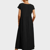 Gabrielle™ — Midi Dress in Elegant, Timeless Style