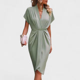 Tihana - Elegant Midi Dress