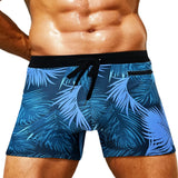 Antoni - Modern Swim Boxers in Tropical Pattern