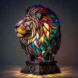 Olaf - Stained Glass Lamp Magisk Lion