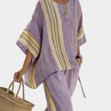 Lorena - Boho Set Made of Linen and Bamboo