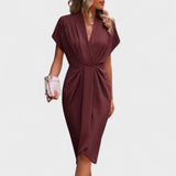 Tihana - Elegant Midi Dress