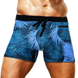 Antoni - Modern Swim Boxers in Tropical Pattern