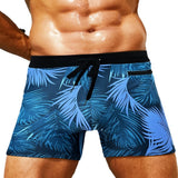 Antoni - Modern Swim Boxers in Tropical Pattern