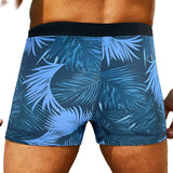 Antoni - Modern Swim Boxers in Tropical Pattern