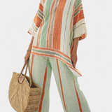 Dalila - Striped Linen Set