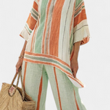 Dalila - Striped Linen Set